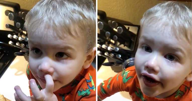 Urnebesni mališan prepričao tati težak dan: Je li mama dobro?