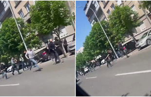 VIDEO Delije i Grobari potukli se u centru Beograda prije "Večitog derbija"