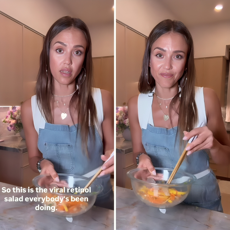 Jessica Alba pokazala kako priprema salatu, a kuhinja je ukrala svu pažnju
