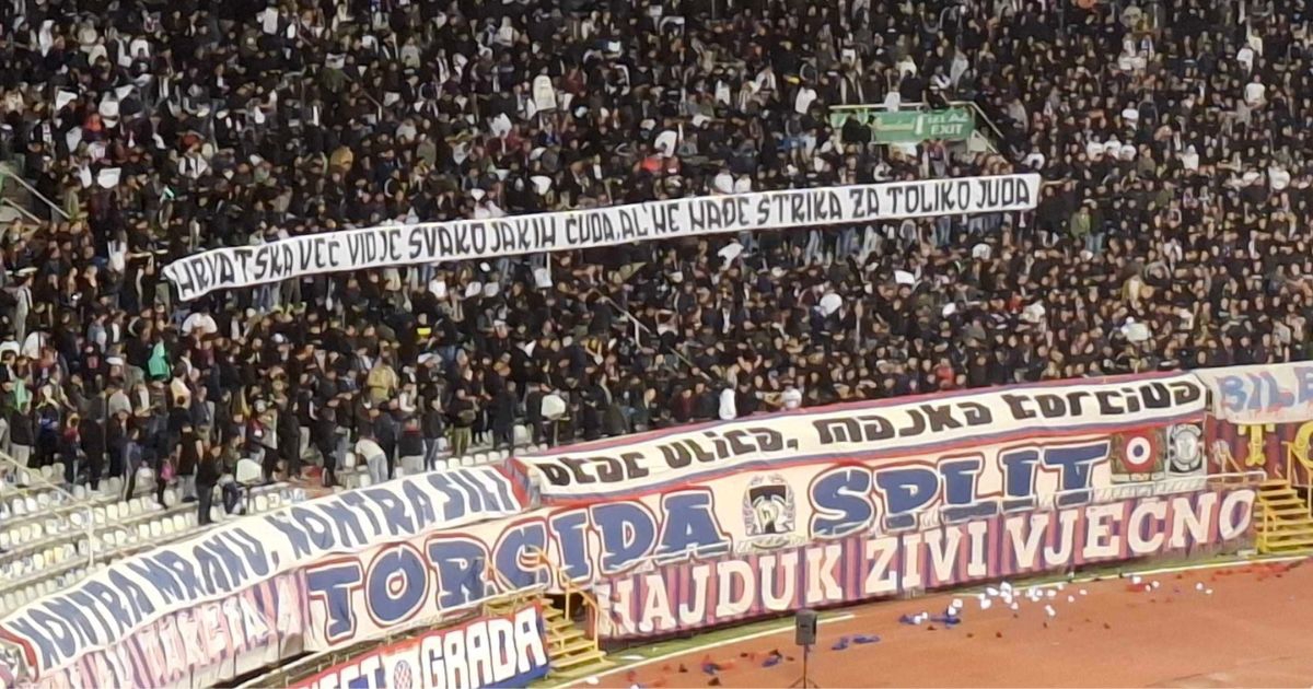 Pogledajte poruke koje je Torcida dignula "izdajnicima" i novinarima
