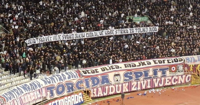 Pogledajte poruke koje je Torcida dignula "izdajnicima" i novinarima