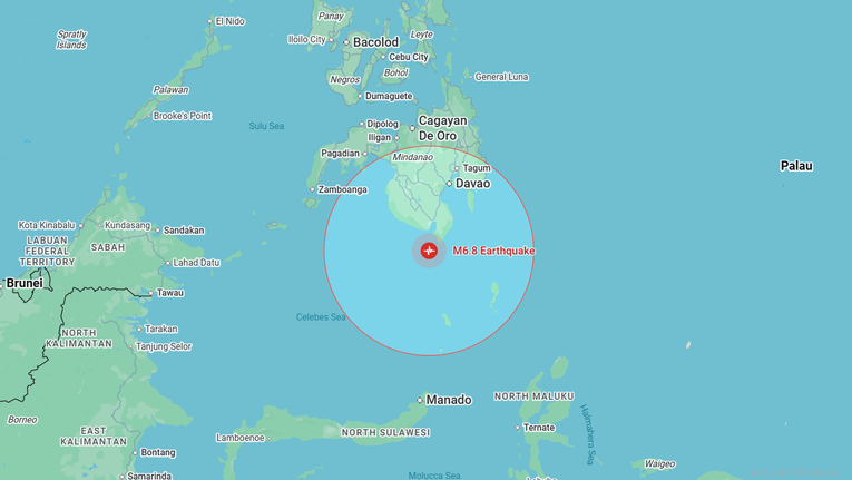 Potres magnitude 6,6 pogodio južne Filipine, nije izdano upozorenje na tsunami