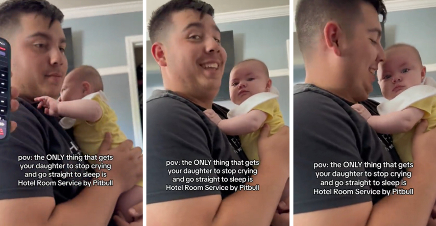 Video od 9 milijuna pregleda: Roditelji podijelili super trik za smirivanje bebe