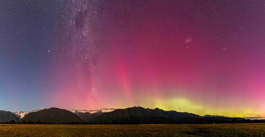VIDEO Polarna svjetlost na jugu: Pogledajte nevjerojatne prizore aurore australis