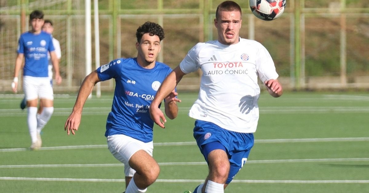 Juniori Hajduka nakon sjajnog ulaska u sezonu doživjeli prvi poraz