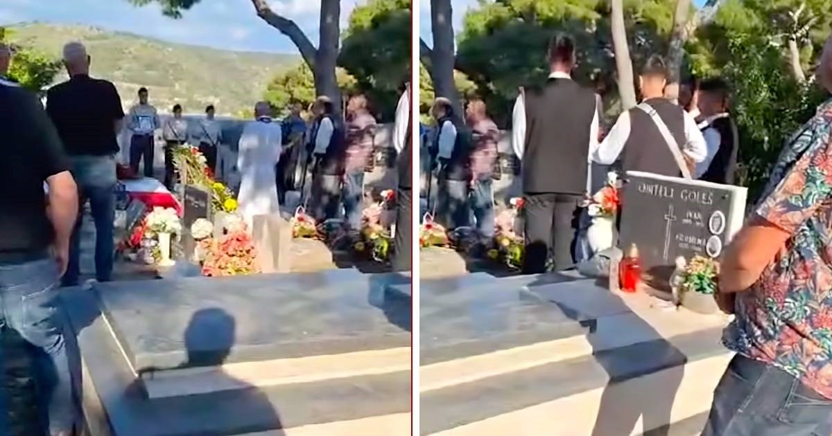 VIDEO Pokojnik u Dalmaciji tražio da mu na sprovodu pjevaju Volim piti i ljubiti
