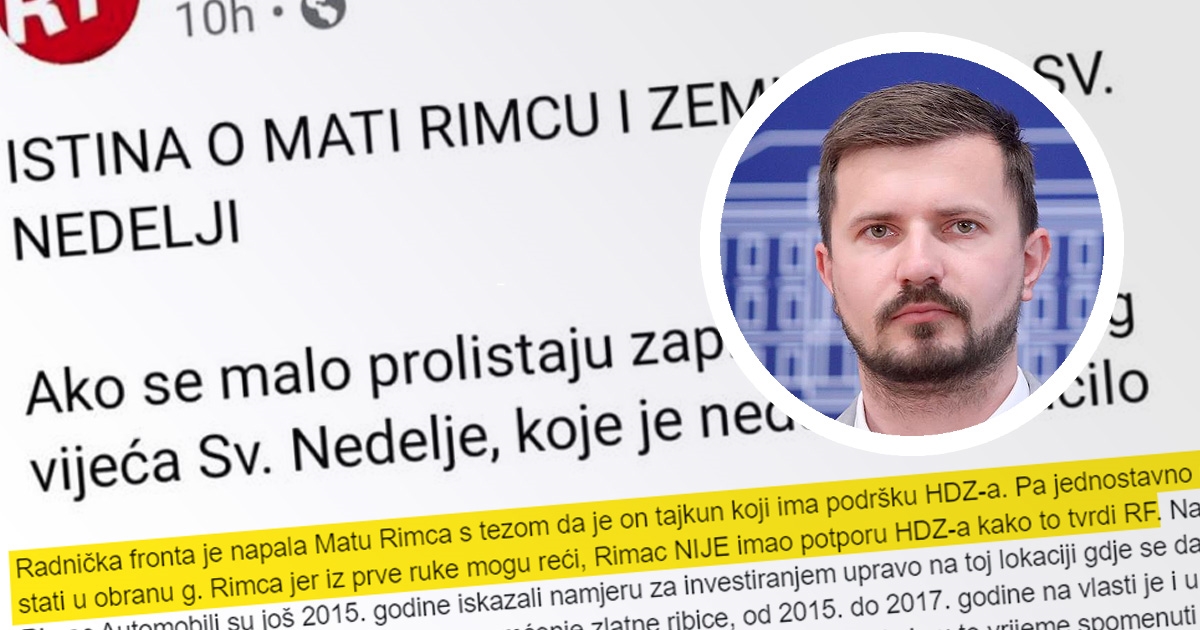 Davor Nađi: Rimac nije imao potporu HDZ-a
