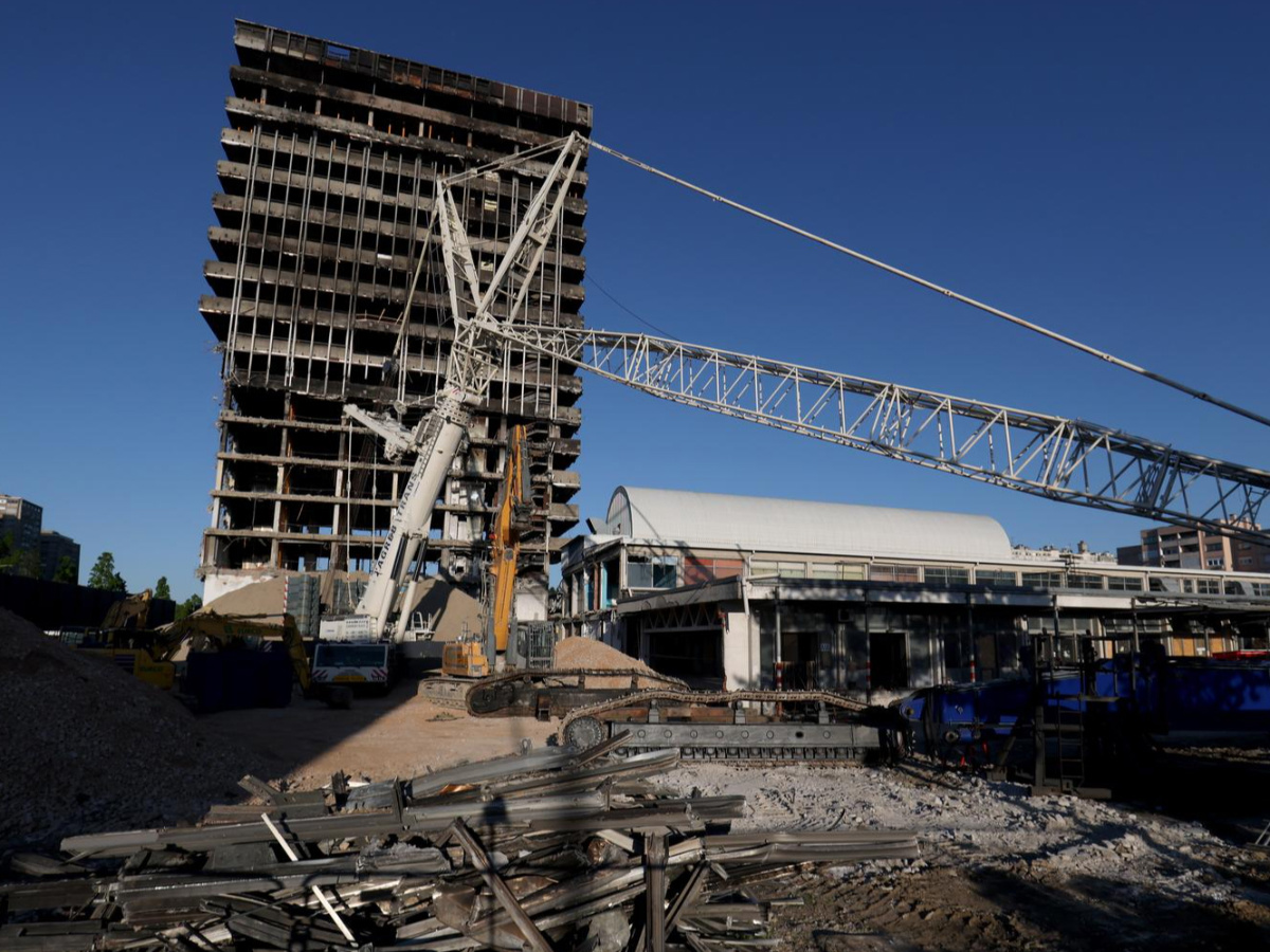 Kreće nova faza rušenja Vjesnika. Ponovno se mijenja regulacija prometa