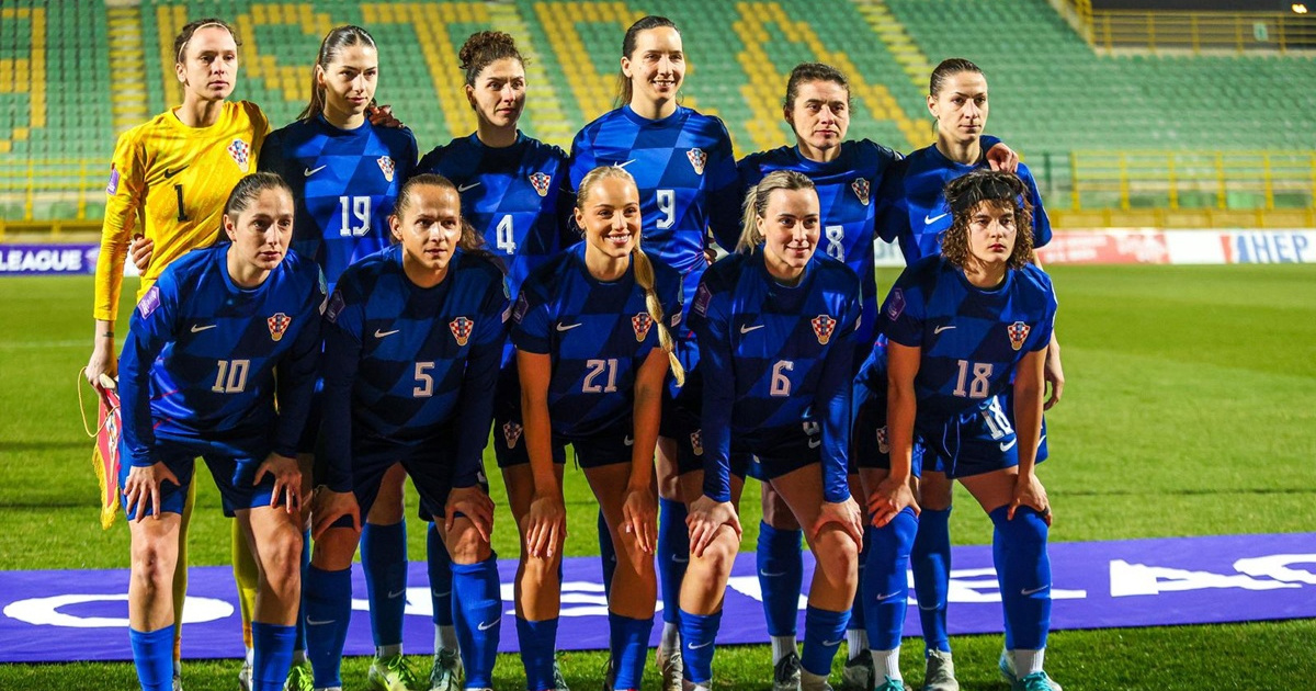 Hrvatska ženska reprezentacija pala za dva mjesta na FIFA-inoj ljestvici