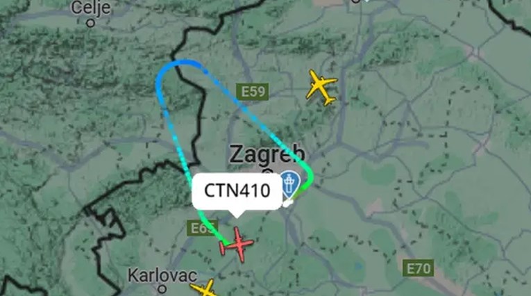 Avion Croatia Airlinesa poletio za Frankfurt pa se vratio u Zagreb nakon 20 minuta