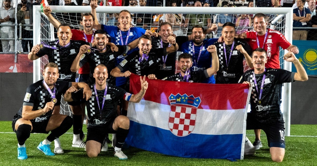 Hrvatska socca reprezentacija pobijedila Španjolsku na Europskom prvenstvu