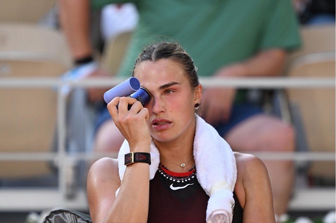 Što je to koristila Arina Sabalenka? Uređaj s Roland Garrosa privukao pozornost