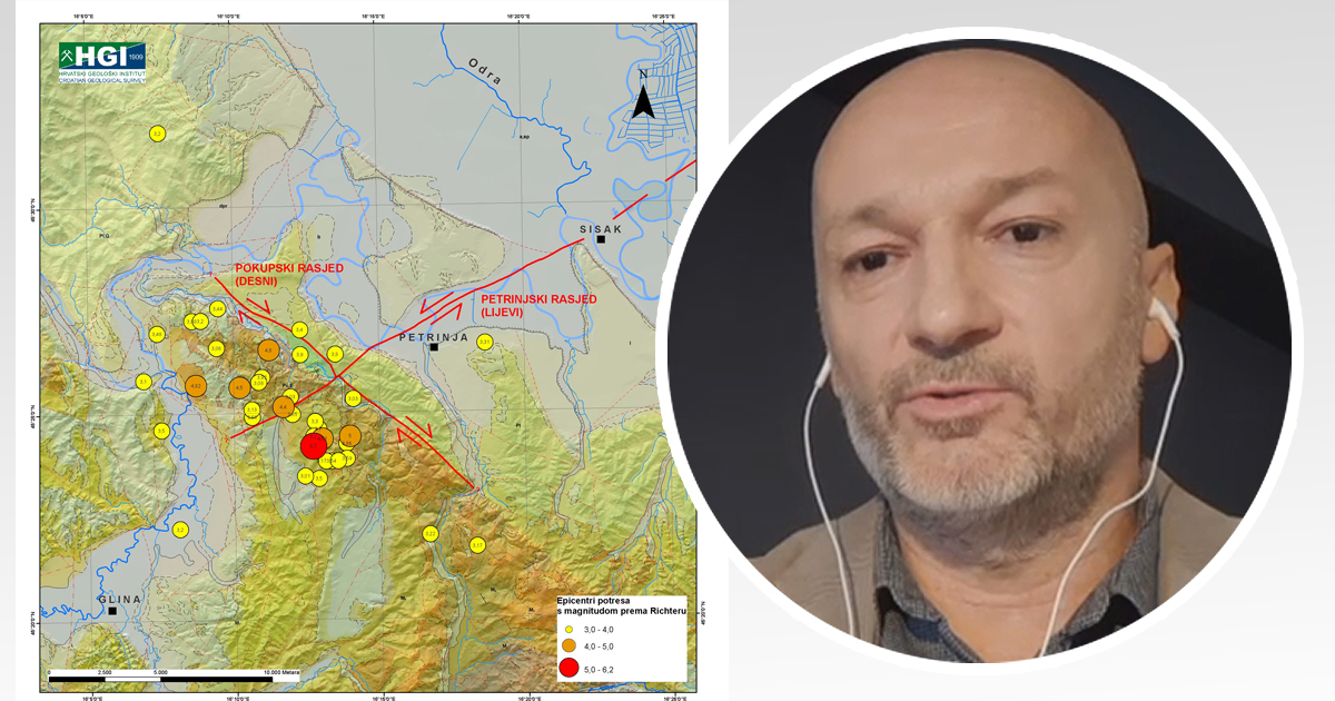 Znanstvenik o potresima: Na dubini od 10 km blokovi se pomaknuli 1-2 metra