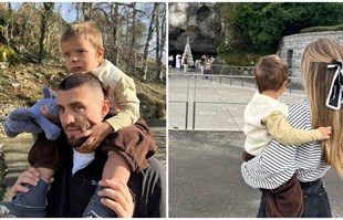 Mateo Kovačić posjetio Lourdes sa suprugom i sinom, objavio je nekoliko fotografija