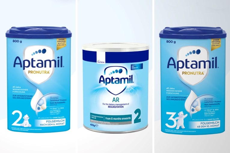 Povlači se više vrsta hrane za bebe Aptamil