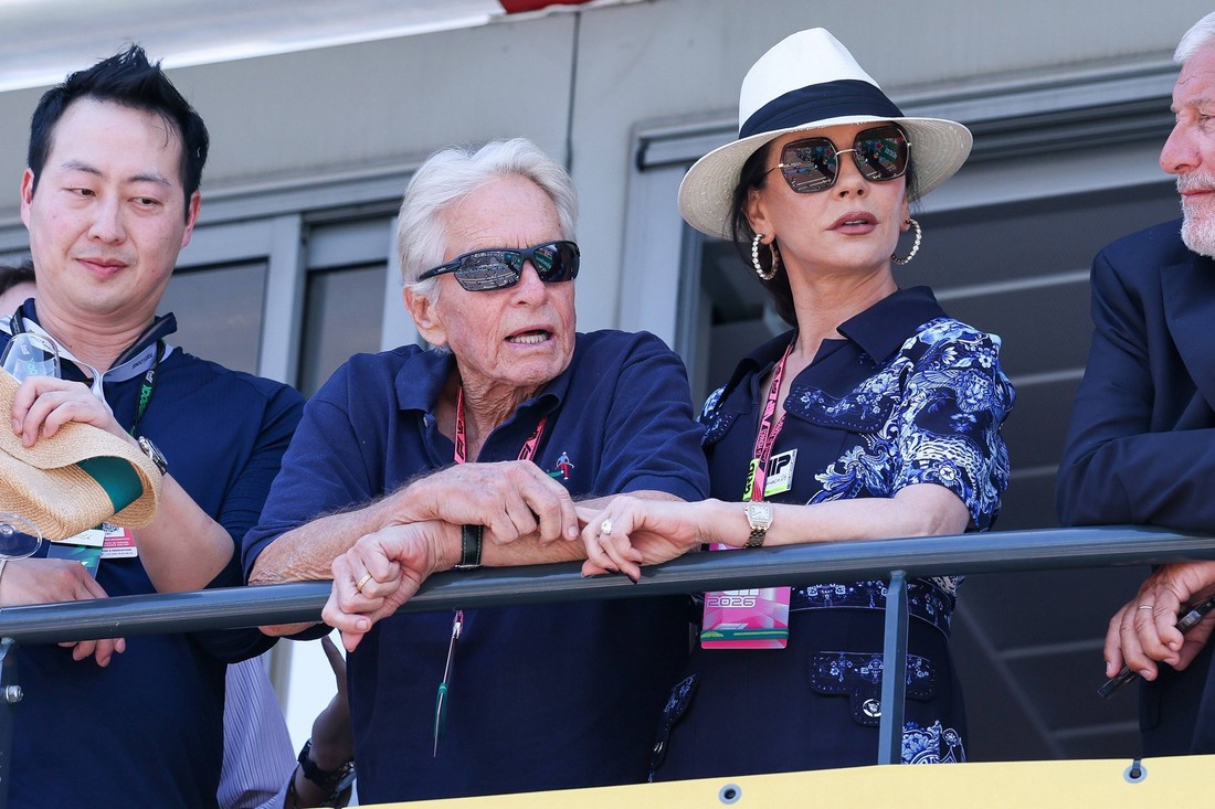 Michael Douglas (81) i Catherine Zeta-Jones (56) privukli pažnju na F1 u Monaku
