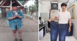 Pretio muškarac šokirao je internet izgubivši 80 kilograma u godinu dana