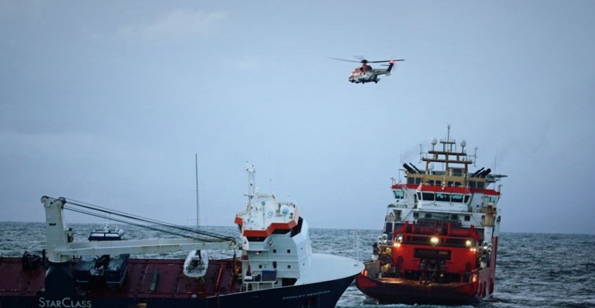 Spašen nizozemski teretni brod koji je plutao kod Norveške
