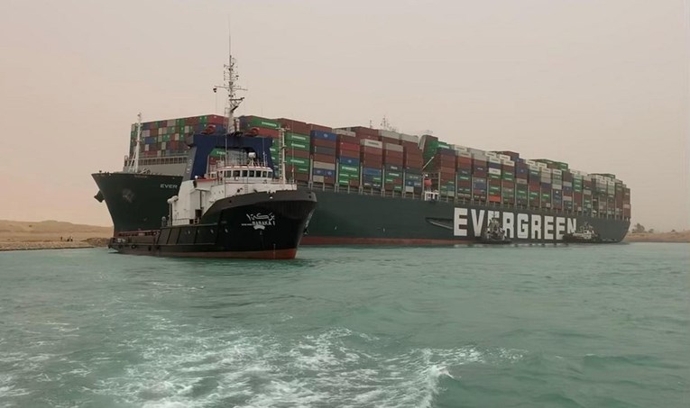 HRT objavio da je maknut brod koji je blokirao Sueski kanal. Nije