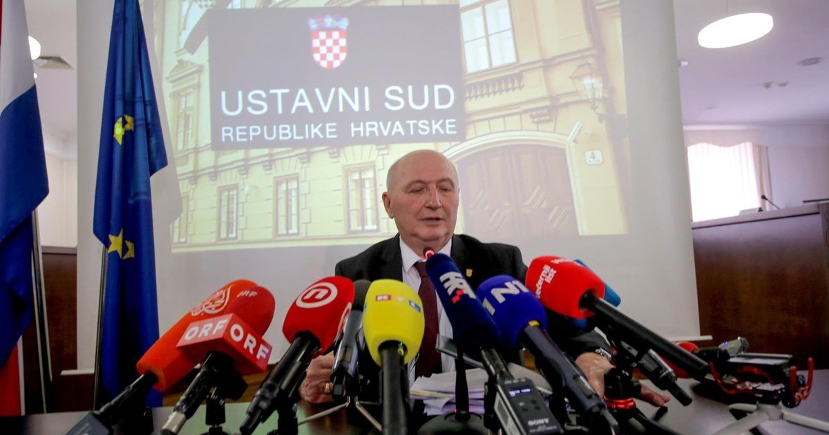 Ustavni sud bira novog predsjednika. HDZ odabrao Šeparovićevog nasljednika?