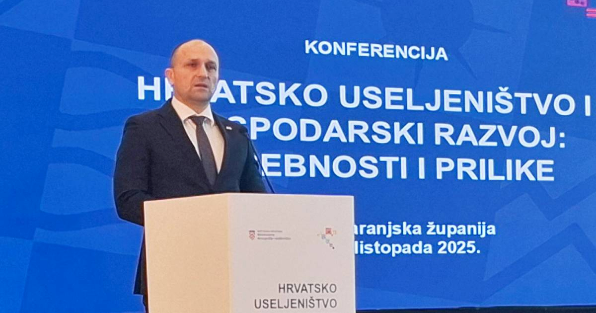 Anušić: Po prvi put u povijesti više Hrvata živi izvan Hrvatske nego u njoj