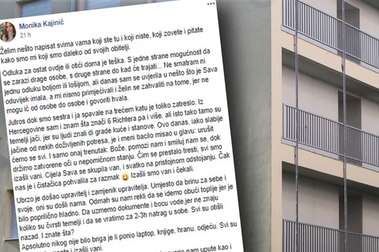 Emotivna objava studentice iz Zagreba: Odluka za ostati ovdje ili otići doma je teška