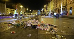 Pogledajte kako je izgledao trg nakon gledanja utakmice u Zagrebu