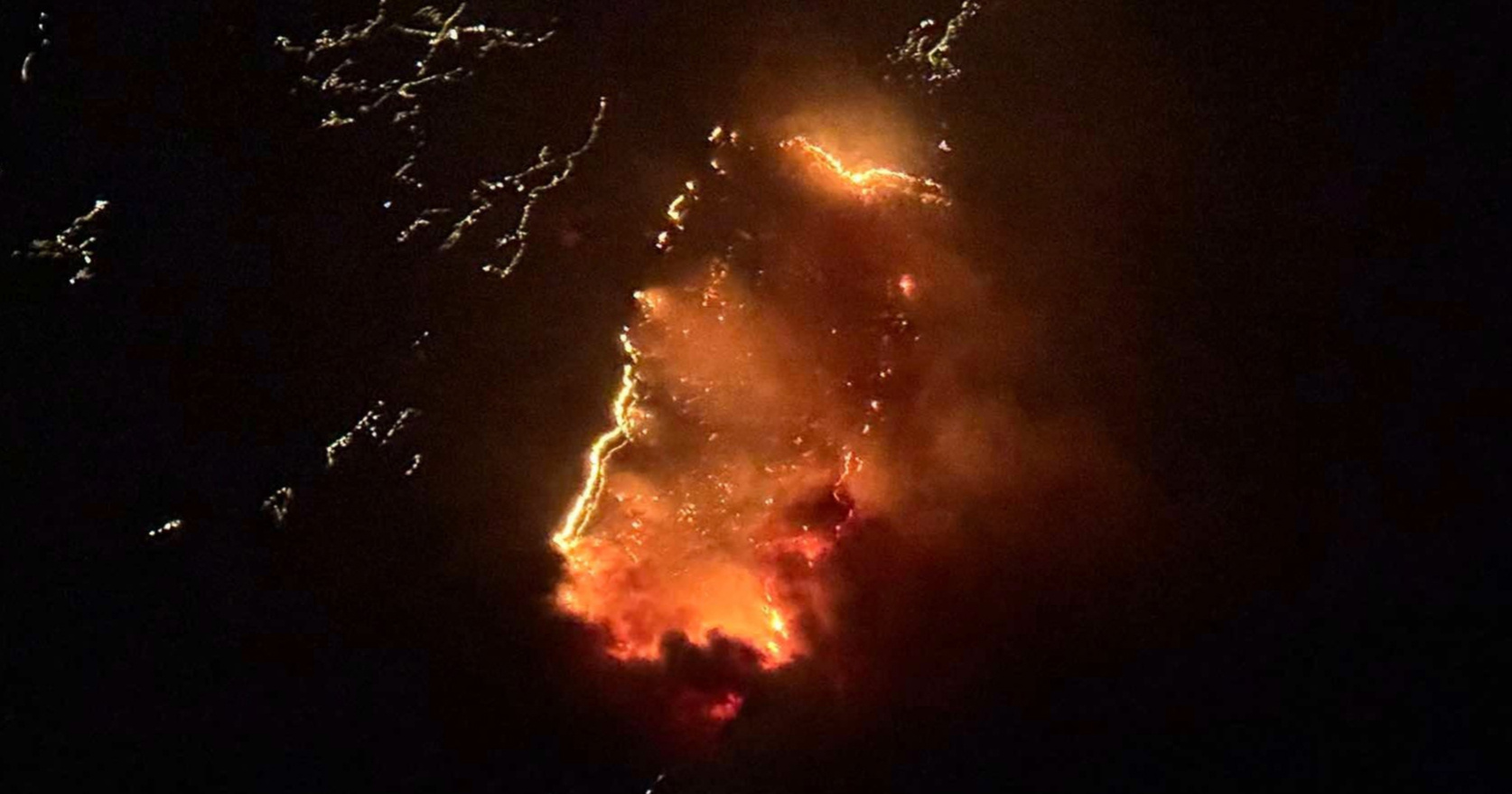 FOTO Ovako je iz zraka izgledao požar kod Omiša