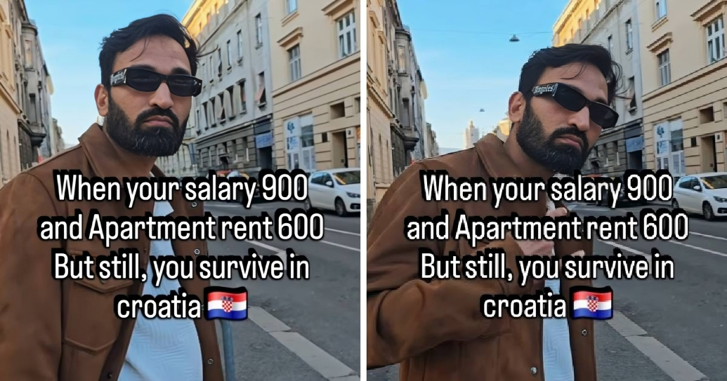 Indijac nasmijao Hrvate videom: "Kad ti je plaća 900 €, a najamnina stana 600 €..."