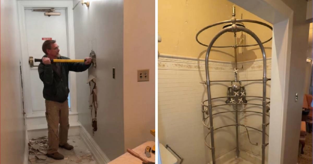 Obnova 100 godina stare kuće otkrila skrivenu prostoriju, iznenadili se što je u njoj