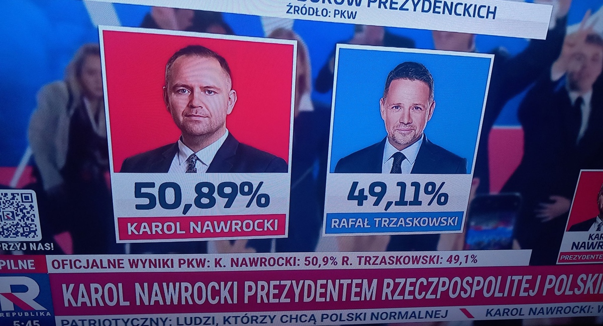 Liberal proglasio pobjedu na poljskim predsjedničkim izborima. Onda se desio preokret