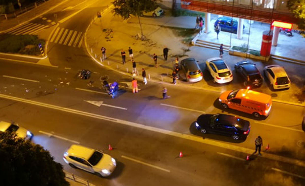 Još jedna nesreća u Splitu: Sudarila se dva motora, troje u bolnici
