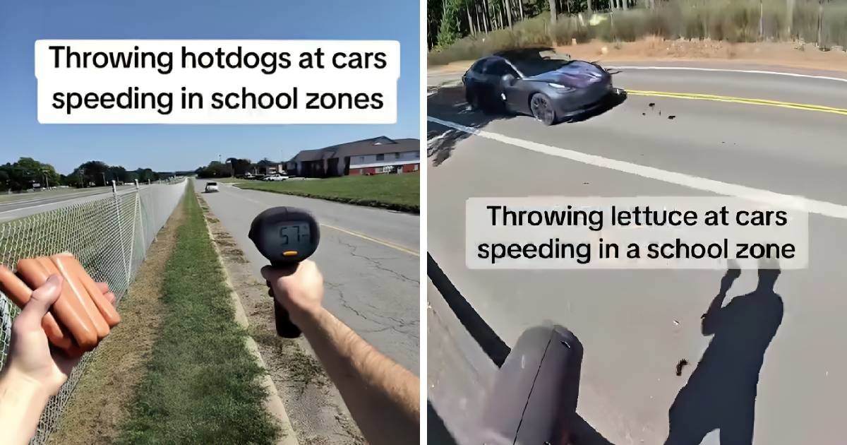 Viralni video: Amerikanci bacaju hranu na aute koji prekorače brzinu u školskoj zoni