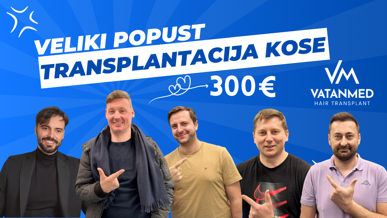 VatanMed: Transplantacija kose po super cijeni za Valentinovo