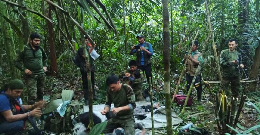 Djeca koja su preživjela pad aviona i tjednima lutala džunglom otpuštena iz bolnice