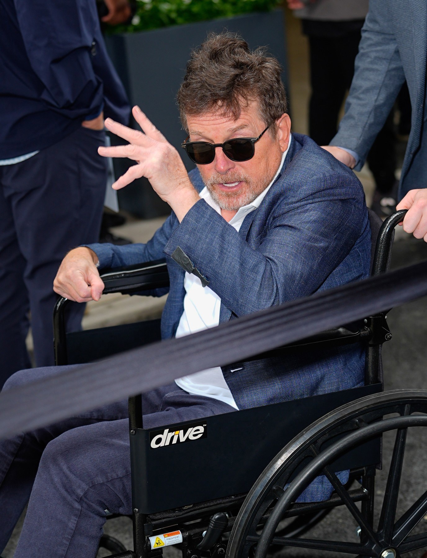 Michael J. Fox u kolicima došao na US Open, jednim potezom dirnuo sve
