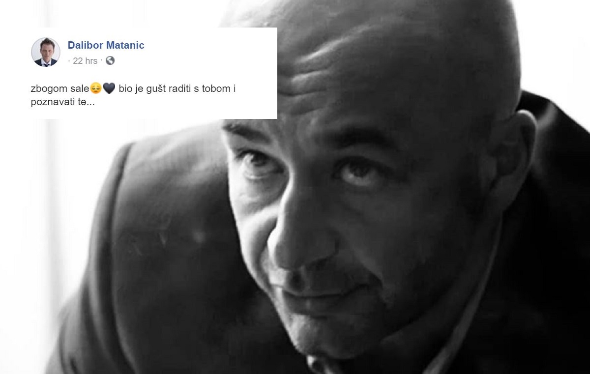 Dalibor Matanić oprostio se od osječkog glumca: Nadam se da će pravda biti brža