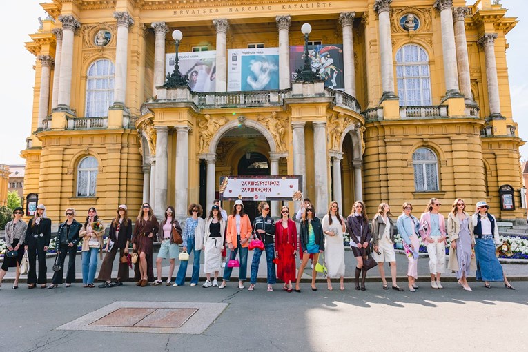 "Je li ovo Milano ili Zagreb?": Modni show i top modeli na kultnoj zagrebačkoj špici