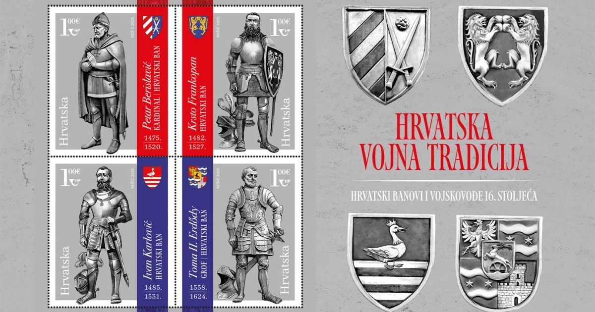 Hrvatska pošta pušta u optjecaj četiri nove marke