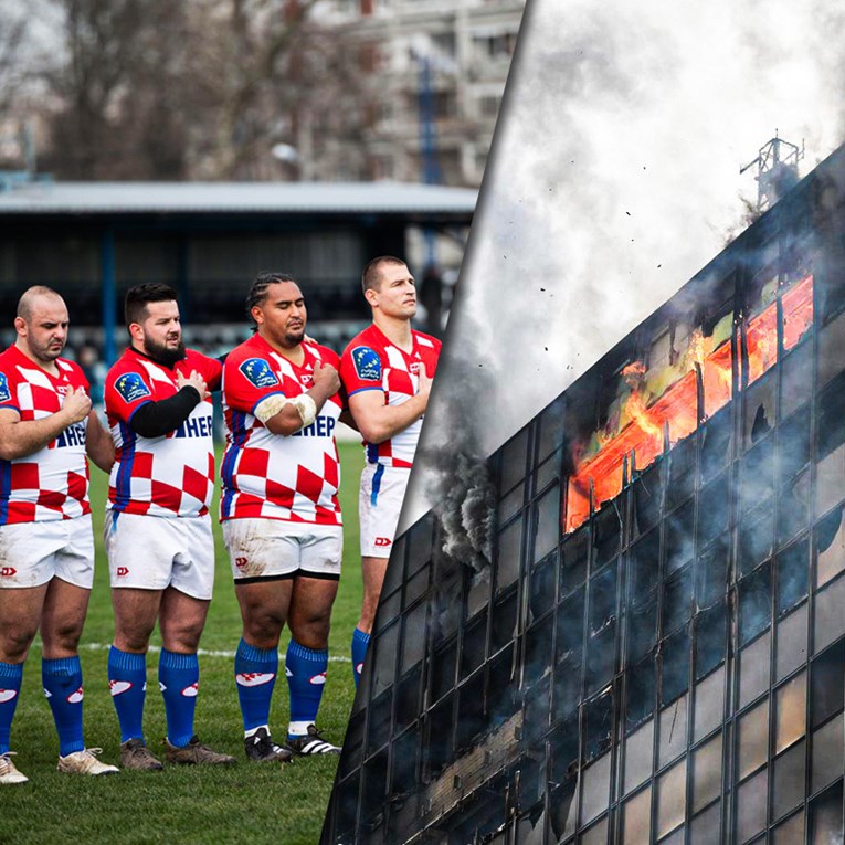 Hrvatski ragbijaški savez o Vjesniku: Izgorjelo nam je sve, dokumenti, oprema...