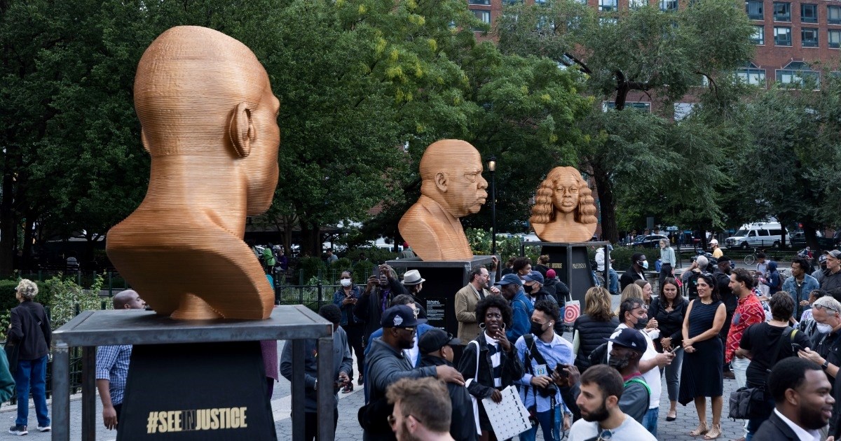 Skulpture Georgea Floyda i Breonne Taylor idu na dražbu