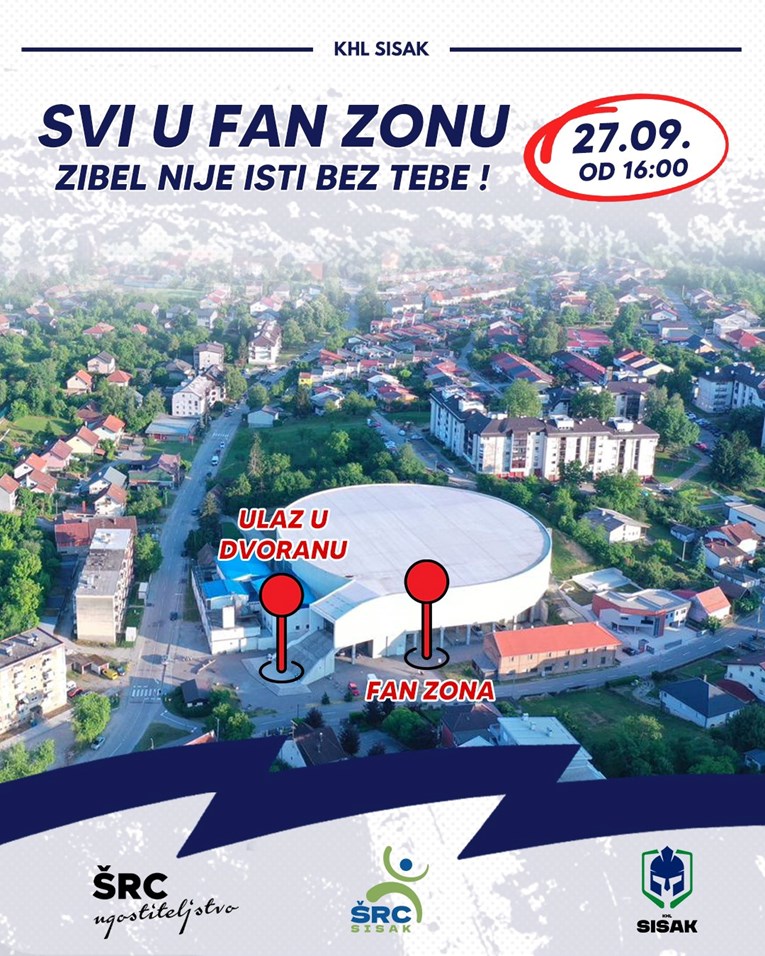 KHL Sisak sutra igra prvu domaću utakmicu sezone. Sprema se spektakl u Ledenoj