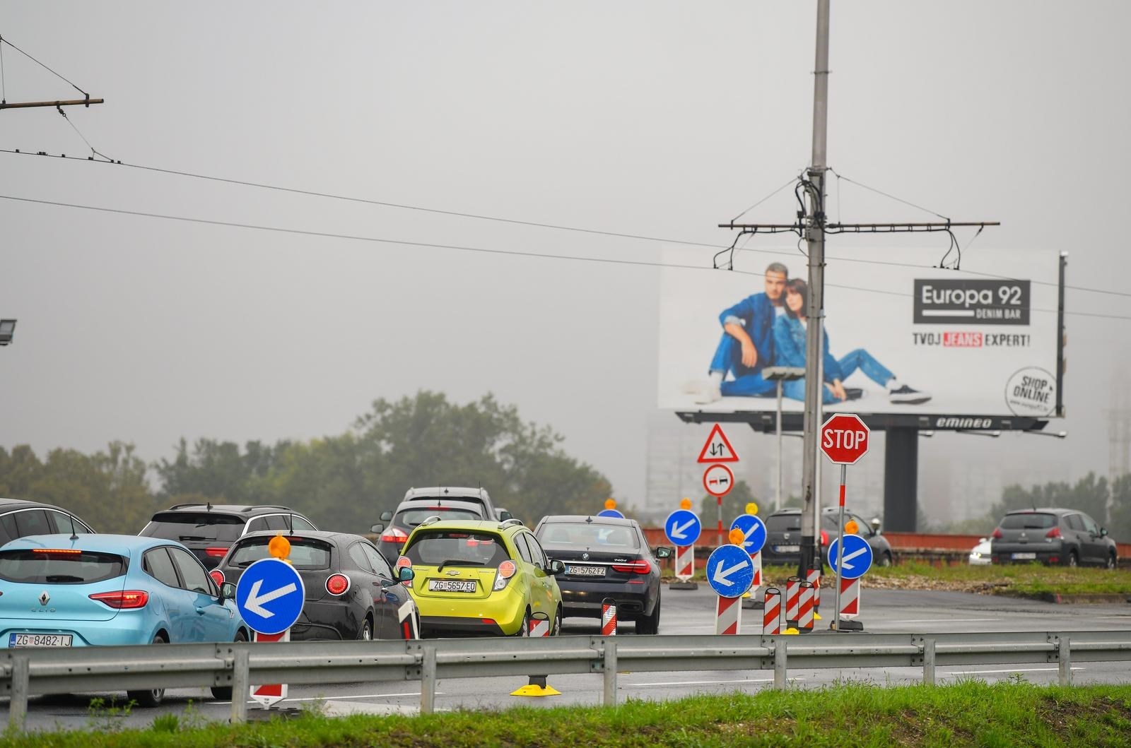 VIDEO Danas nešto manje gužve kod rotora u Zagrebu