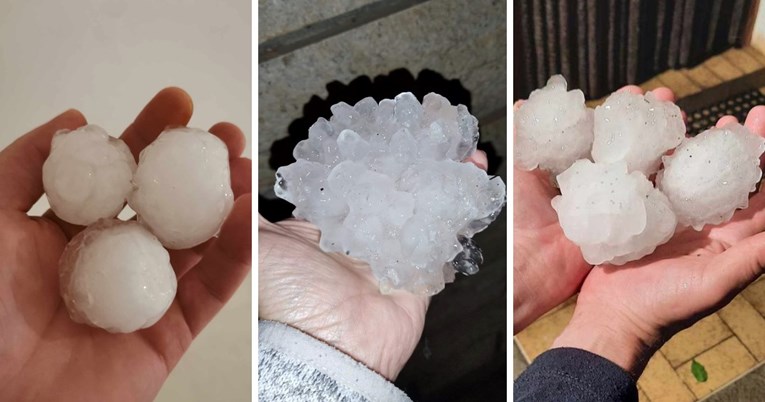 Veliko nevrijeme pogodilo Sloveniju. Padala jaka tuča, tisuće ostale bez struje