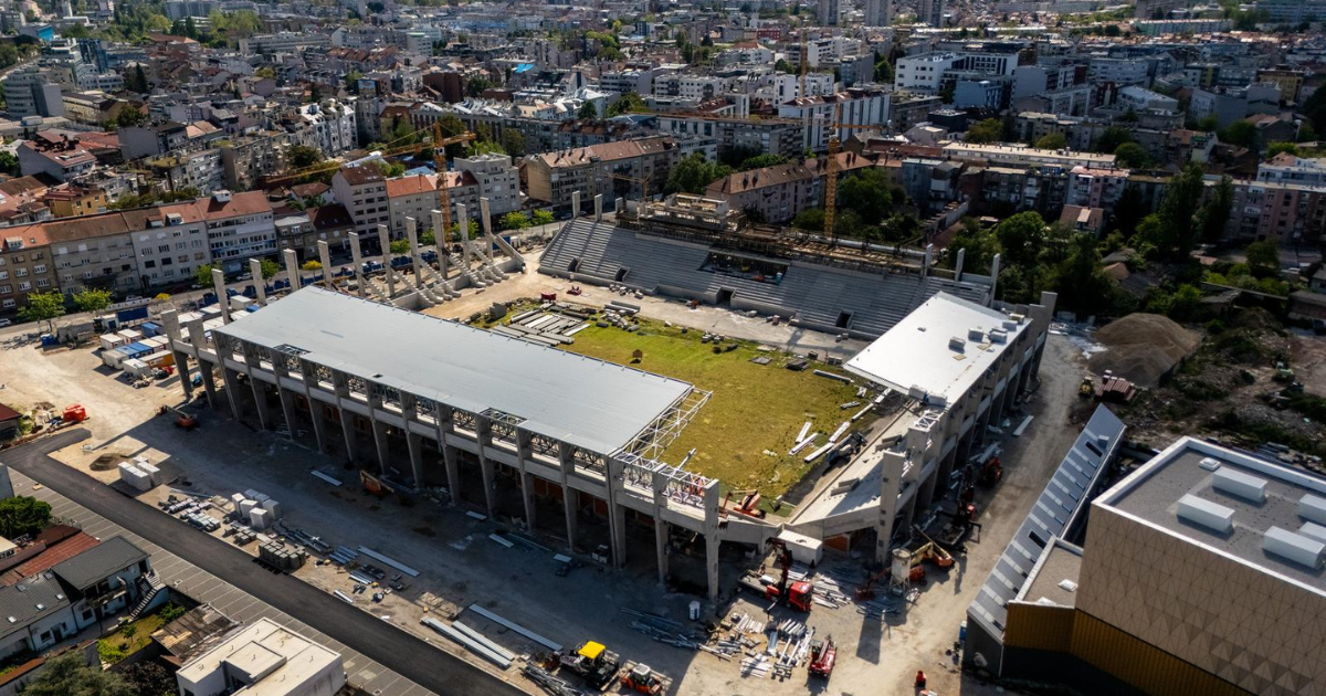 FOTO Ovako danas iz zraka izgleda novi stadion u Kranjčevićevoj