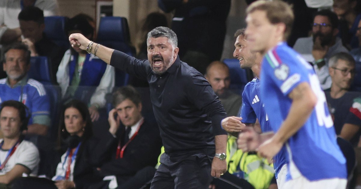 Gattusova Italija zabila petardu u njegovom debiju na klupi