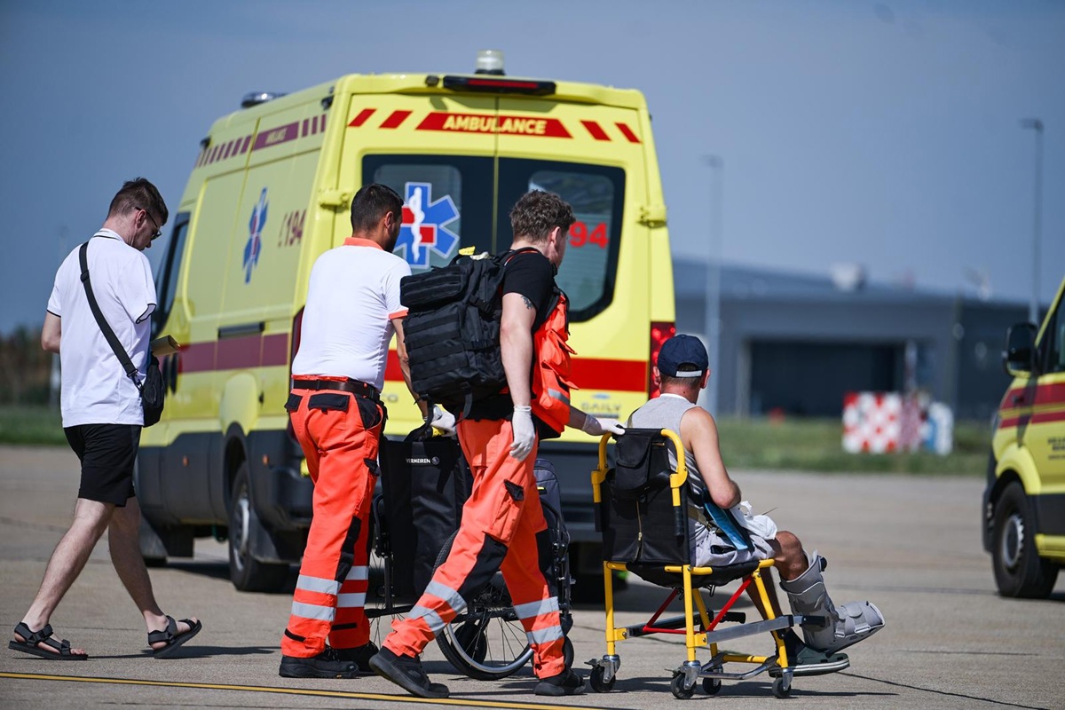 VIDEO Nova skupina ukrajinskih ranjenika stigla na liječenje u Hrvatsku