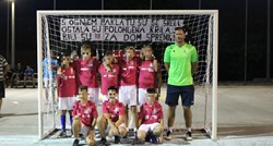 Djeca kod Zadra igrala nogometni turnir pod ustaškim sloganom