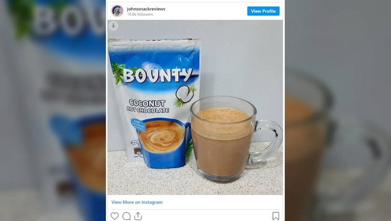 Svi žele probati Bounty vruću čokoladu