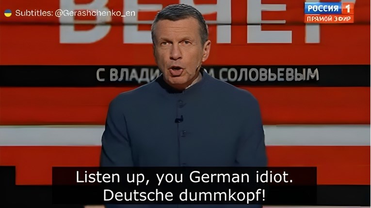 VIDEO Putinov propagandist: Zbog ove pokvarene glupače Berlin će gorjeti